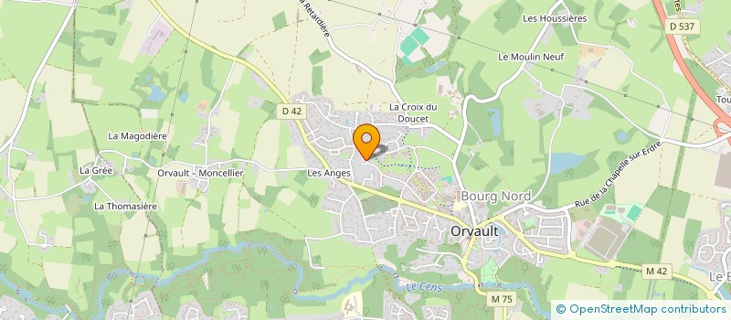 localisation de l'entreprise MADAME FIDAN CORUK à ORVAULT
