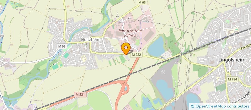 localisation de l'entreprise MADAME FIDAN GEZE  HOLTZHEIM