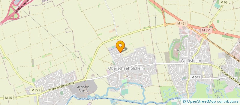 localisation de l'entreprise MADAME FIDAN KOCAOGLAN  OBERSCHAEFFOLSHEIM