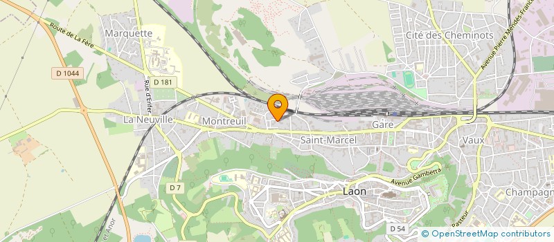 localisation de l'entreprise MADAME FIDAN VARDANYAN à LAON
