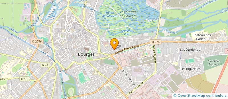 localisation de l'entreprise MADAME FIDELE CARDI à BOURGES
