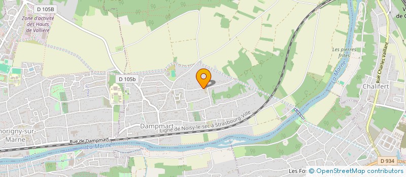 localisation de l'entreprise MADAME FIDJI BARBA  DAMPMART