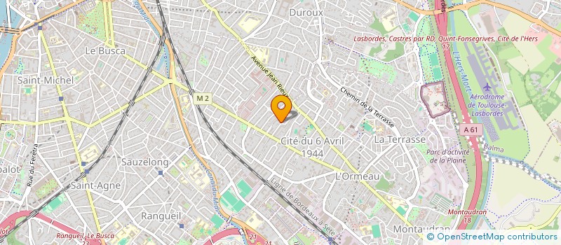 localisation de l'entreprise MADAME FIDJI MAULET à TOULOUSE
