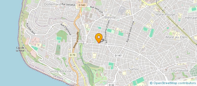 localisation de l'entreprise MADAME FIEONA GRIFFITH  LE HAVRE