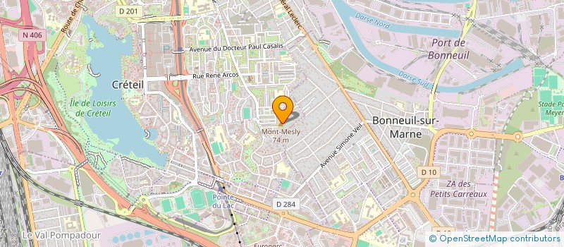 localisation de l'entreprise MADAME FIGEN GUNEY  CRETEIL