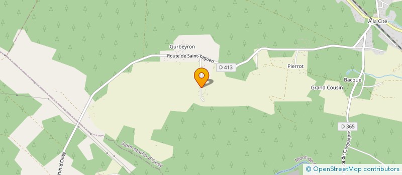 localisation de l'entreprise MADAME FILD NGOMA MATOUTI ITOUMBA  SAINT-MARTIN-D'ONEY