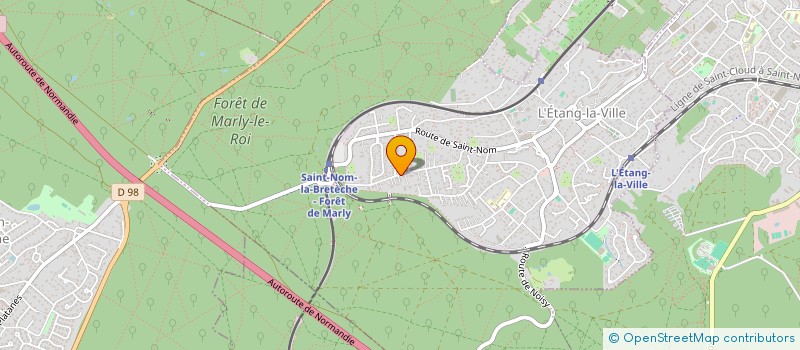 localisation de l'entreprise MADAME FILERATOU SALOU  L'ETANG-LA-VILLE