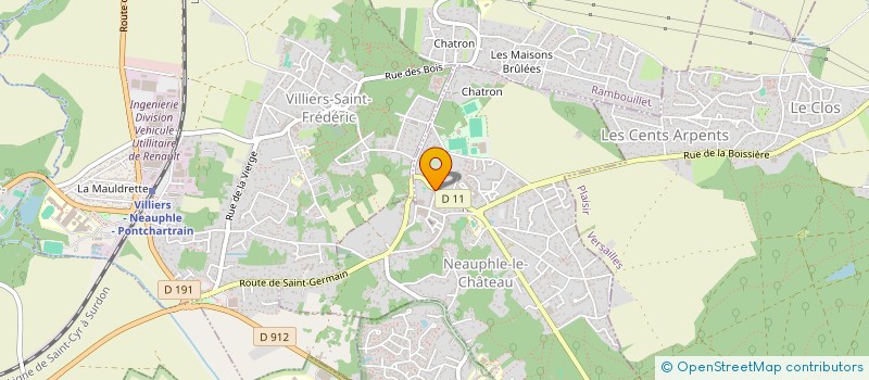 localisation de l'entreprise MADAME FILIPA DA CONCEICAO NUNES  NEAUPHLE-LE-CHATEAU