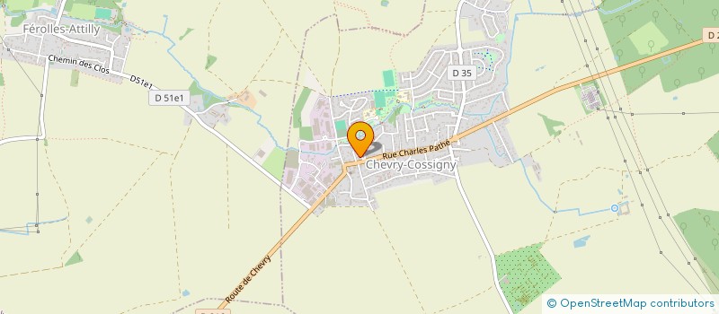 localisation de l'entreprise MADAME FILIPA DARA SOARES NEVES ANDRADE  CHEVRY-COSSIGNY