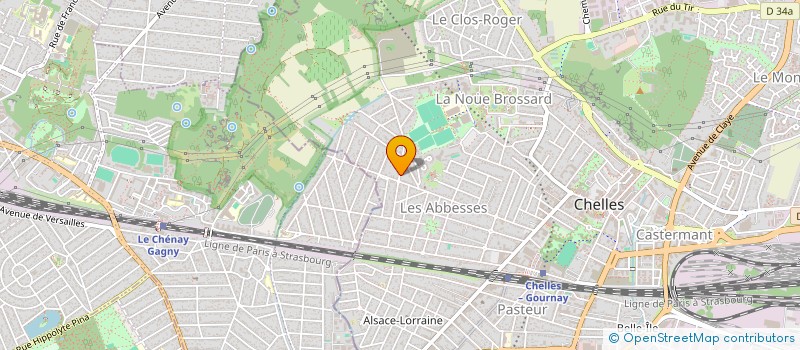 localisation de l'entreprise MADAME FILIZ GAZELOGLU  CHELLES