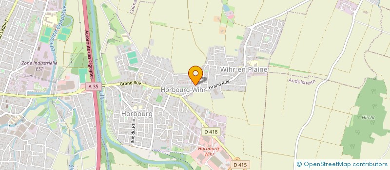 localisation de l'entreprise MADAME FILIZ OKSUZ  HORBOURG-WIHR