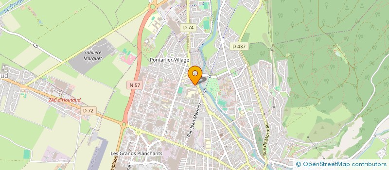 localisation de l'entreprise MADAME FILIZ OZTURK  PONTARLIER