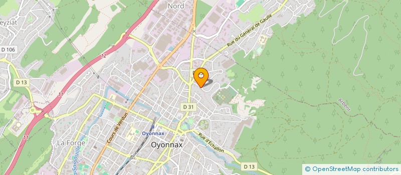 localisation de l'entreprise MADAME FILIZ SARIKAYA à OYONNAX