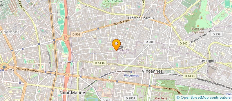 localisation de l'entreprise MADAME FILOMENA BORECKA à MONTREUIL