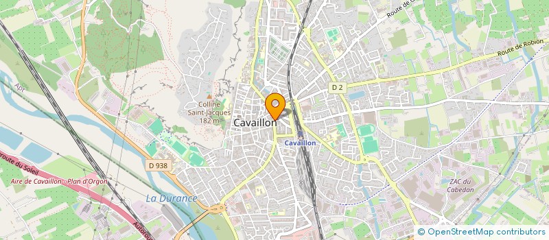 localisation de l'entreprise MADAME FILOMENA CORBERA  CAVAILLON