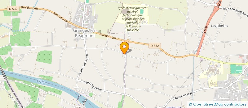 localisation de l'entreprise MADAME FILOMENA GIANNINI  GRANGES-LES-BEAUMONT