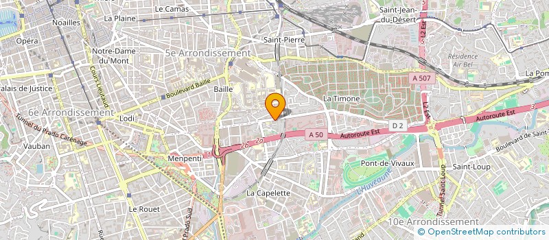 localisation de l'entreprise MADAME FILOMENA GOMES MOREIRA à MARSEILLE