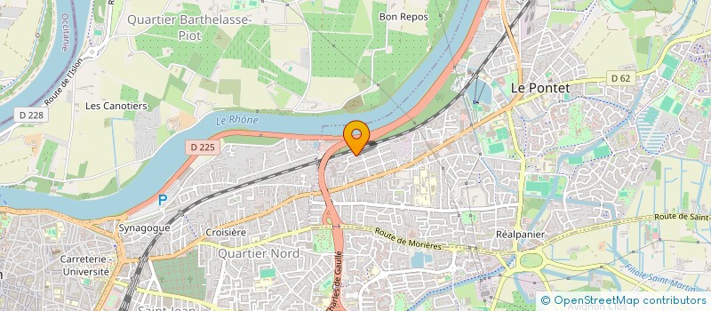 localisation de l'entreprise MADAME FILOMENA MARIA FERREIRA PEREIRA  LE PONTET