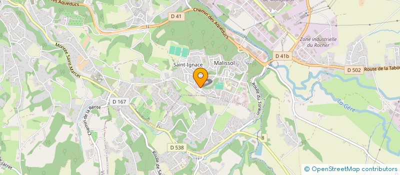 localisation de l'entreprise MADAME FILOMENA SOFIA ALVES SARAIVA  VIENNE