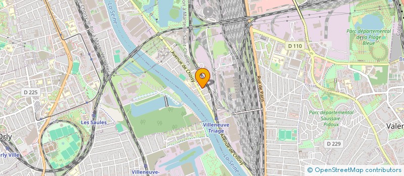 localisation de l'entreprise MADAME FILOMENE MENDY  VILLENEUVE-SAINT-GEORGES