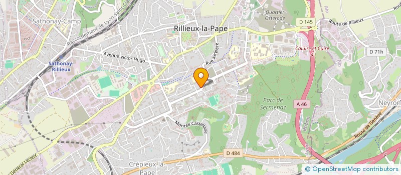 localisation de l'entreprise MADAME FILSAN ABDOULKADER MUHAMMED  RILLIEUX-LA-PAPE