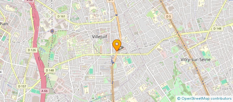 localisation de l'entreprise MADAME FILY CAMARA  VILLEJUIF