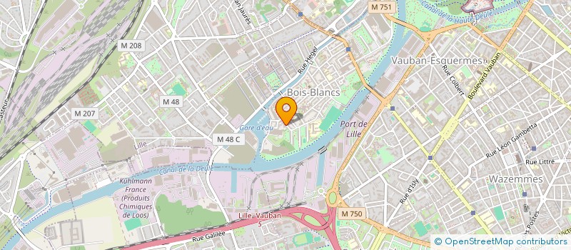 localisation de l'entreprise MADAME FINELLI BAILLEU à LILLE