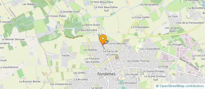 localisation de l'entreprise MADAME FINN MATTHYS à FONDETTES
