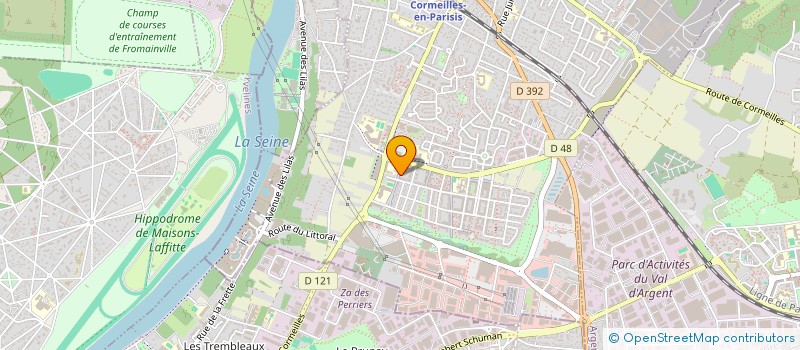 localisation de l'entreprise MADAME FIONA ANCELIN  CORMEILLES-EN-PARISIS