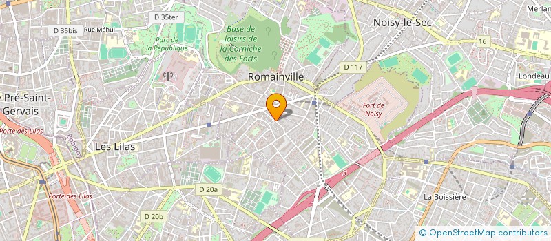 localisation de l'entreprise MADAME FIONA ARDOUREL à ROMAINVILLE
