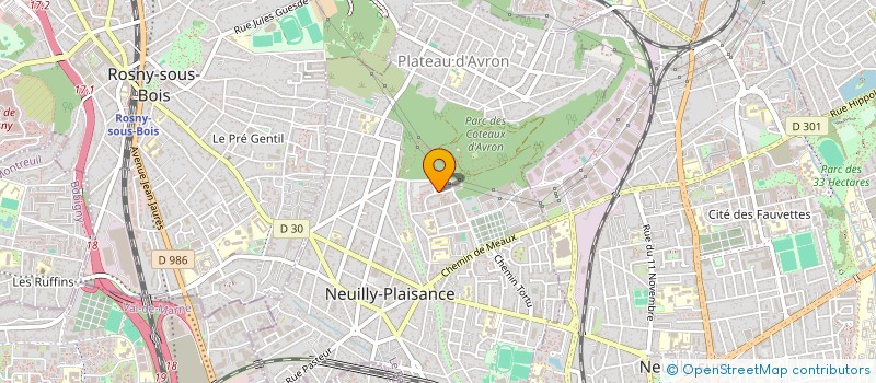 localisation de l'entreprise MADAME FIONA AUGARDE à NEUILLY-PLAISANCE