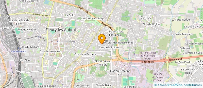 localisation de l'entreprise MADAME FIONA BELTOU à ORLEANS