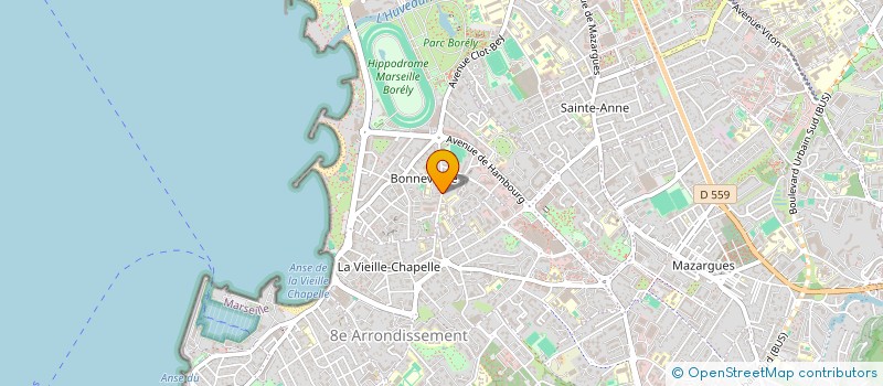 localisation de l'entreprise MADAME FIONA BERNARD  MARSEILLE