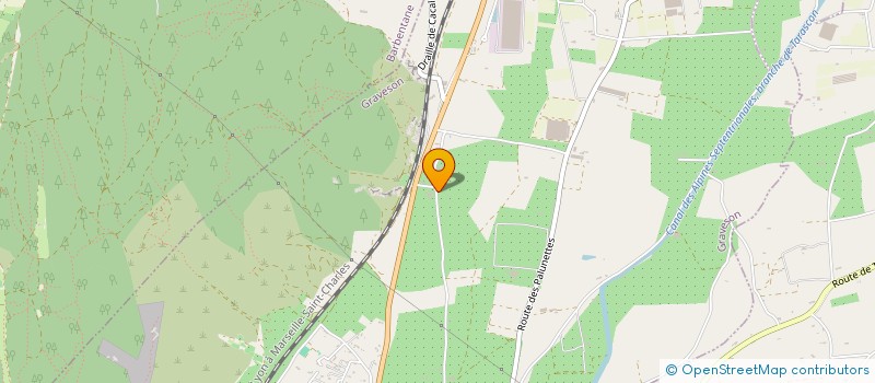 localisation de l'entreprise MADAME FIONA BETTINELLI  GRAVESON