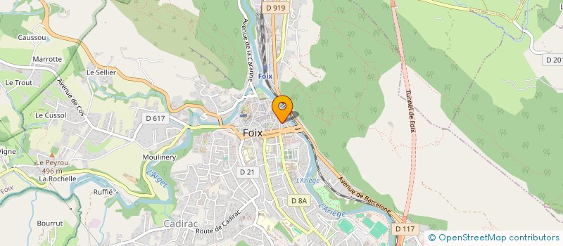 localisation de l'entreprise MADAME FIONA BIGOU à FOIX