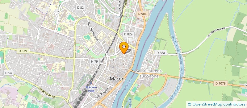 localisation de l'entreprise MADAME FIONA BLANOT à MACON