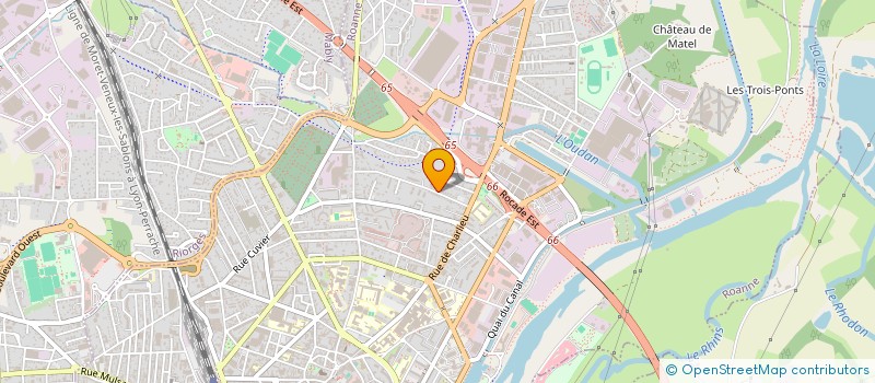 localisation de l'entreprise MADAME FIONA BONJOCH  ROANNE