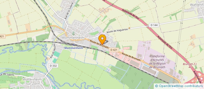 localisation de l'entreprise MADAME FIONA BOULLAY  WITTERSHEIM