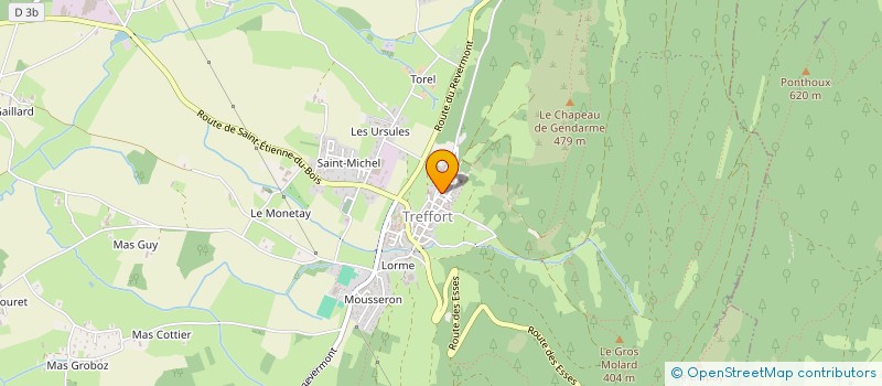 localisation de l'entreprise MADAME FIONA BUTLER  VAL-REVERMONT