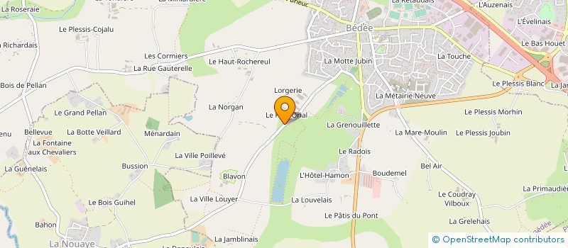 localisation de l'entreprise MADAME FIONA CAOUS à BEDEE