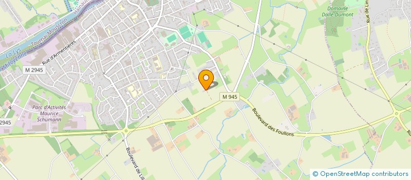 localisation de l'entreprise MADAME FIONA CENSE  COMINES