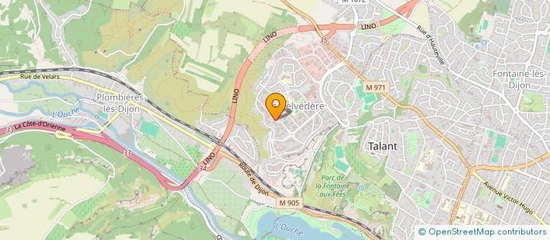 localisation de l'entreprise MADAME FIONA COITE  TALANT