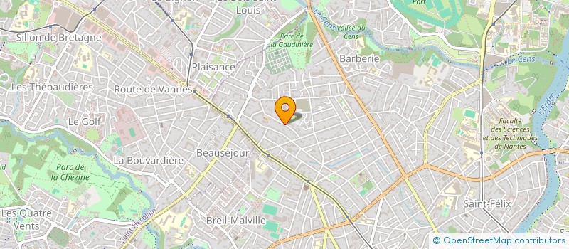 localisation de l'entreprise MADAME FIONA COMMISSAIRE à NANTES