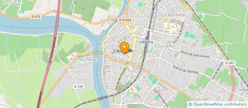 localisation de l'entreprise MADAME FIONA CONROY à LIBOURNE