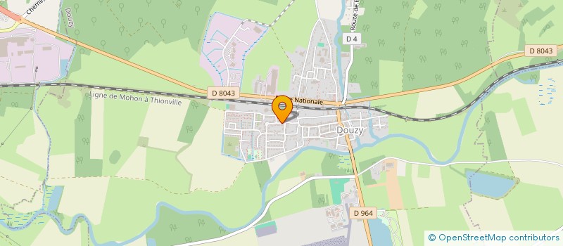 localisation de l'entreprise MADAME FIONA DE AZEVEDO  DOUZY