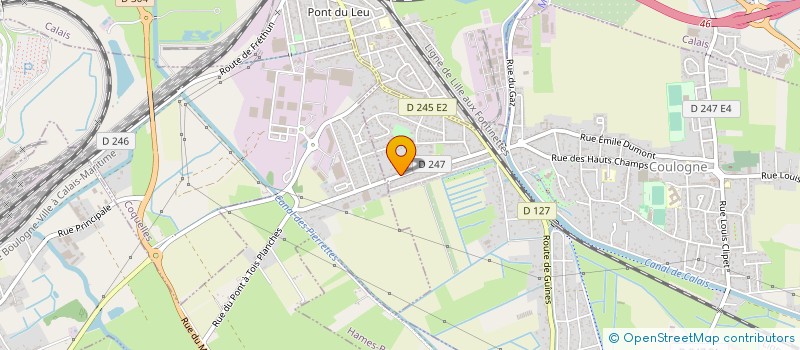 localisation de l'entreprise MADAME FIONA DELAMAERE  COULOGNE