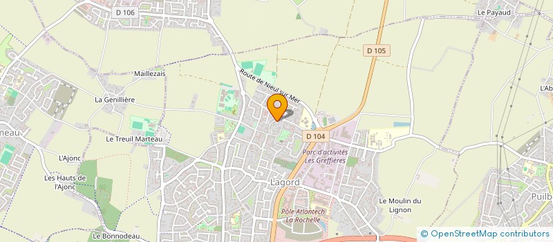 localisation de l'entreprise MADAME FIONA DERETZ  LAGORD