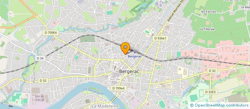 localisation de l'entreprise MADAME FIONA DONGANG à BERGERAC