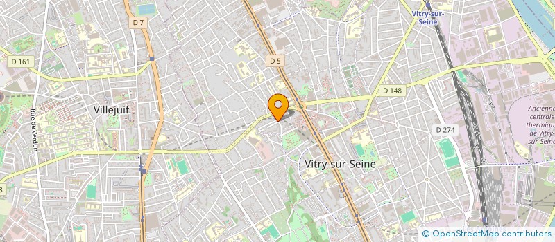 localisation de l'entreprise MADAME FIONA DRIRA à VITRY-SUR-SEINE