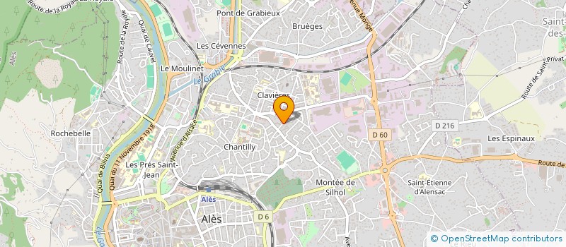 localisation de l'entreprise MADAME FIONA EMANUEL  SAINT-CHRISTOL-LEZ-ALES